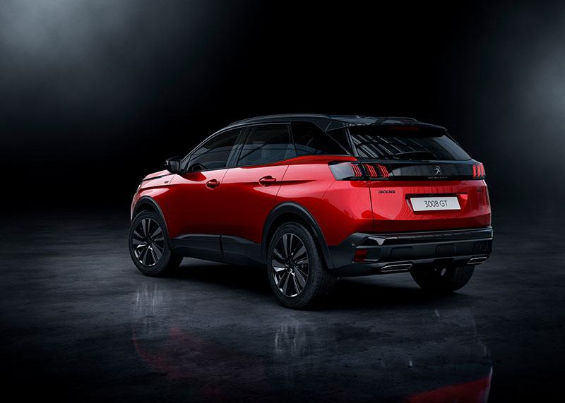Đánh giá xe Peugeot 3008 2022 - đột phá với diện mạo hoàn toàn mới duoi xe peugeot 3008 2021 moi ra mat muaxegiatot vn Đánh giá xe Peugeot 3008 2022 - đột phá với diện mạo hoàn toàn mới