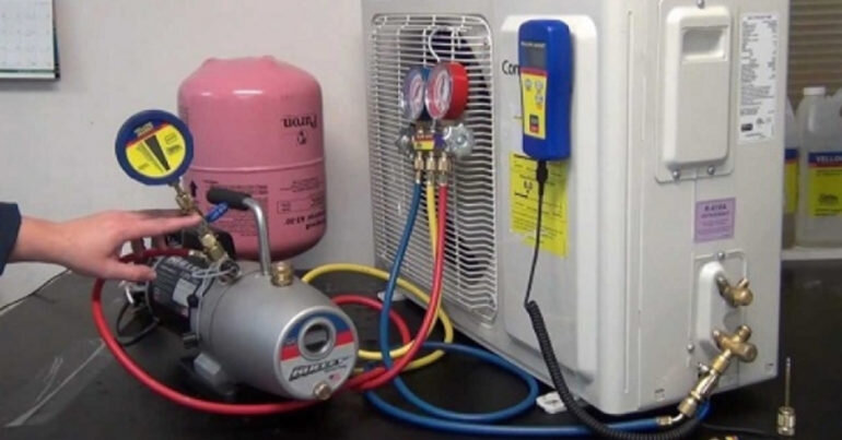 Ga điều hòa là gì ? Gas máy lạnh có cháy không ? | websosanh.vn