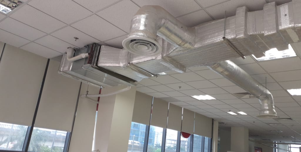 Phân biệt điều hòa âm trần nối ống gió và đặt sàn nối ống gió Trane