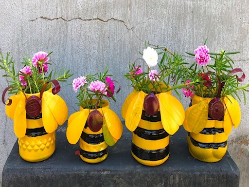 Cách làm cây xanh từ phế liệu góp phần bảo vệ môi trường