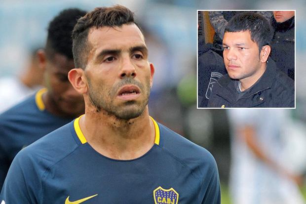 Ex-Man United and City star Carlos Tevez injured playing football in PRISON kickabout after visiting brother in jail | The Sun